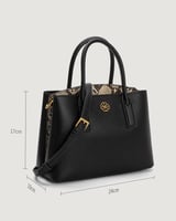 شنطة نسائية كلاسيك بلون أسود