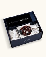 بوكس هدية رجالية قلم و سبحة بتصميم مميز