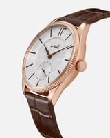 ساعة رجالية كلاسيك بلون بني