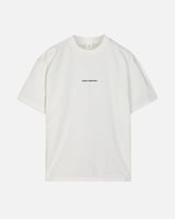 تي شيرت رجالي من القطن باللون الأبيض