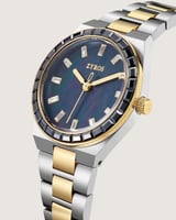 ساعة نسائية لجمالك ستيل بلون ذهبي وفضي