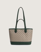 شنطة نسائية بتصميم عملي بلون أخضر