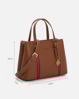 شنطة نسائية كلاسيك بلون بني