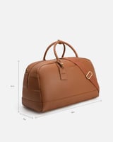 شنطة واسعة تناسبك في رحلاتك بلون بني