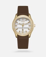 ساعة غيم النسائية ربل باللون البني