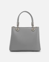 شنطة نسائية كلاسيك بلون رمادي