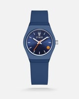 ساعة للأطفال بسير ربل بلون أزرق