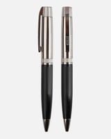 قلم رجالي أنيق بلون فضي و أسود