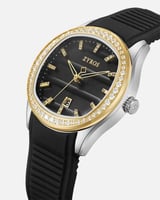 ساعة غيم النسائية ربل باللون الأسود