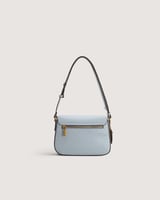 بوكس جاهز للإهداء شنطة من الجلد بلون أزرق