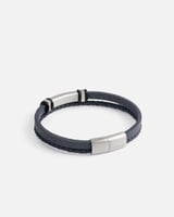 اسوارة رجالية أنيقة بلون أزرق