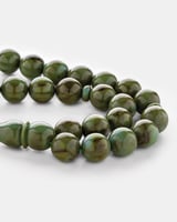 سبحة بكلايت بلون أخضر بتصميم أنيق