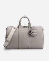 شنطة للجنسين بتصميم أنيق بلون رمادي