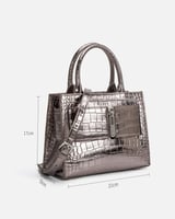 ‎ شنطة نسائية للمناسبات بلون برونزي