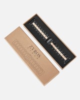 سوار ساعة آبل من الستيل والخشب