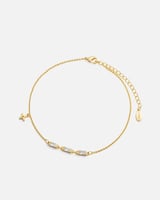 خلخال نسائي بتصميم جذاب ذهبي