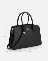 شنطة نسائية كلاسيك بلون أسود