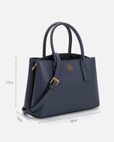 شنطة نسائية كلاسيك بلون أزرق