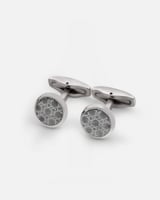 كبك رجالي بتصميم متفرد بلون فضي