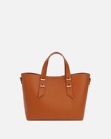 شنطة نسائيه عمليه باللون البني