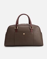 شنطة للجنسين بتصميم عملي بلون عودي