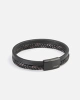 اسوارة رجالية مميزة بلون أسود