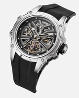 ساعة رجالية كلاسيك باللون الأسود