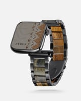 ساعة زايروس الذكية الأصدار الحصري بسوار خشبي