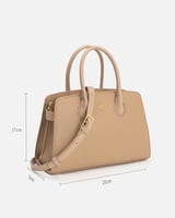 شنطة نسائية كلاسيك بلون بني