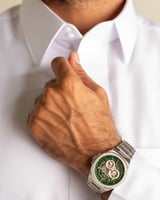 ساعة اتوماتيك رجالية ستيل بلون فضي