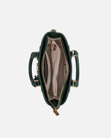 شنطة نسائية بتصميم عملي بلون أخضر