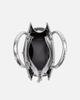 ‎ شنطة نسائية للمناسبات بلون فضي