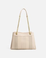 ‎ شنطة نسائية كلاسيكية بلون أبيض