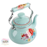 10070 ابريق معدني مورد تركوازي كبير