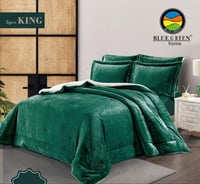 لحاف مارين سكري فندقي كينج ساده فرو 3قطع