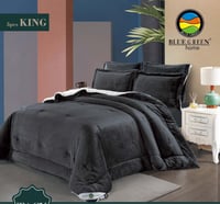 لحاف مارين سكري فندقي كينج ساده فرو 3قطع