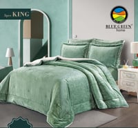 لحاف مارين سكري فندقي كينج ساده فرو 3قطع