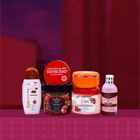 مجموعة منتجات العناية بالبشرة والجسم