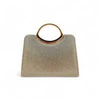 شنطة يد سهرة , مزينة بالفصوص اللامعة , بتصميم عصري...