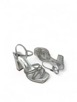 صندل نسائي كعب عريض وطويل