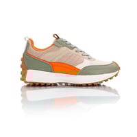 حذاء سبورت نسائي – جزمة سبورت أنيقة بتصميم ملون عص...