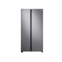 ثلاجة سامسونج دولابي 22.9 قدم سلفر RS62R5001M9D