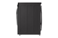 غسالة ال جي سعة 12 كجم، تحميل أمامي، لون أسود، تقن...