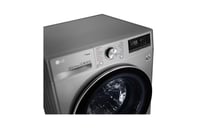 غسالة ال جي سعة 10.5 كجم ذات تحميل أمامي مع AI DD™...