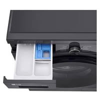 غسالة إل جي تحميل أمامي إنفرتر،مع نشافة 5 كجم، 9 ك...