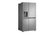 ثلاجة ال جي 22.7 قدمًا ، ثلاجة جنبًا إلى جنب ، لون...