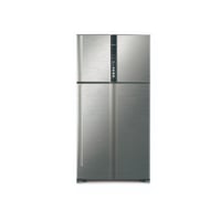 ثلاجة هيتاشي 24.8 قدم بابين فضي R-V905PS1KV-1BSL