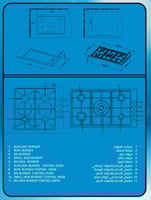جنرال سوبريم بلت ان سطح غاز 90 سم 5 عيون زهر استيل...