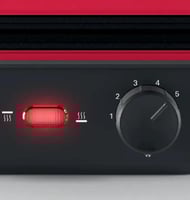 شواية بوش مزدوجة الوجهين W2000 احمر TCG4104GB