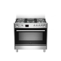 فرن غاز لاجيرمانيا فوتورا، 5 شعلة، ستانلس ستيل، 90...